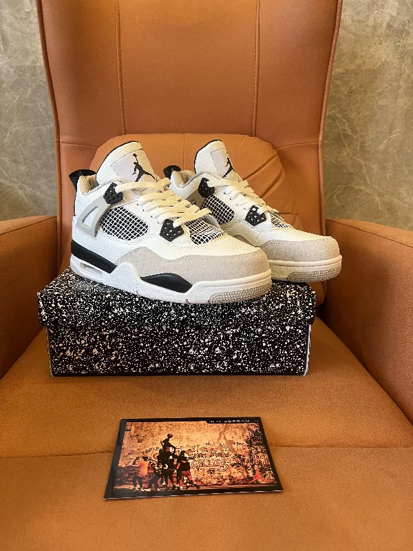 Nike Air Jordan 4 retro gray men's shoes