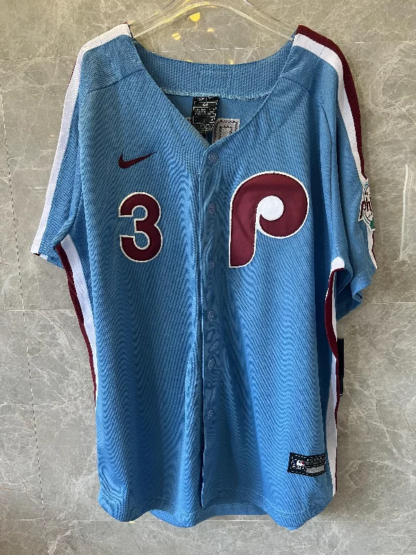 Philadelphia phillies #3 bryce harper official MLB jersey - light blue