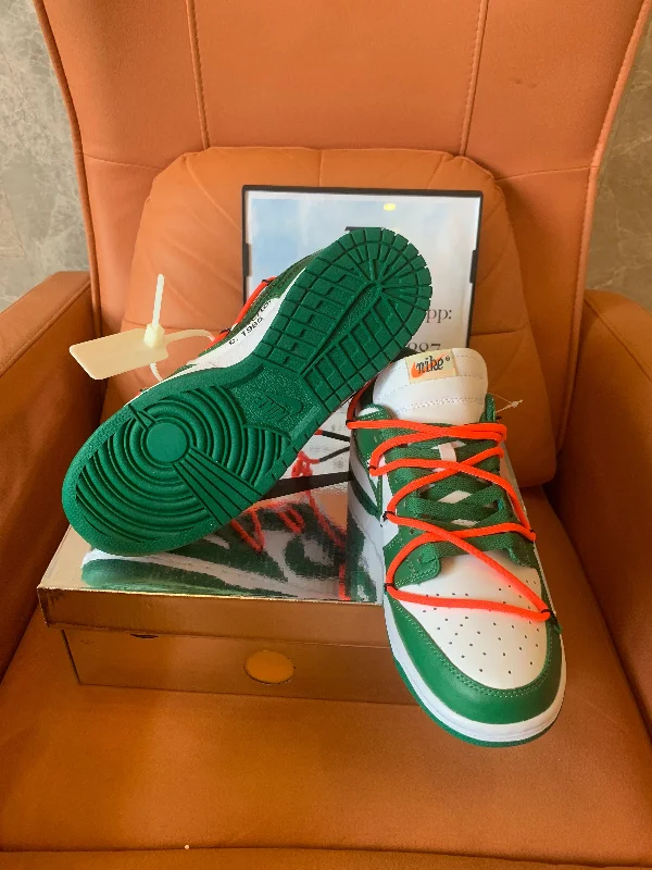 Nike Dunk Low x OFF-WHITE pine gree
