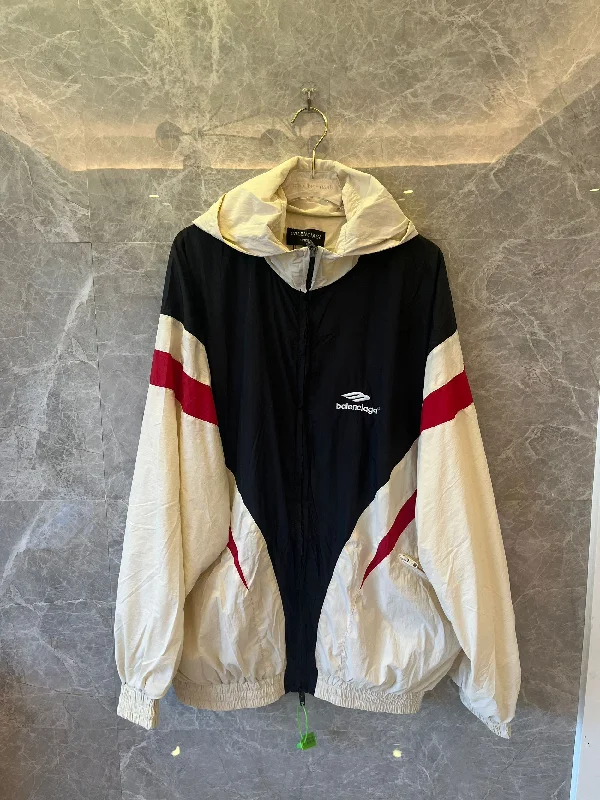 Balenciaga unisex hooded tracksuit jacket