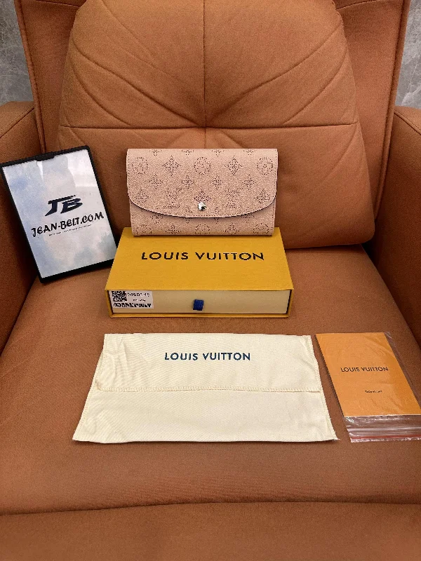 Louis Vuitton Mahina leather long wallet