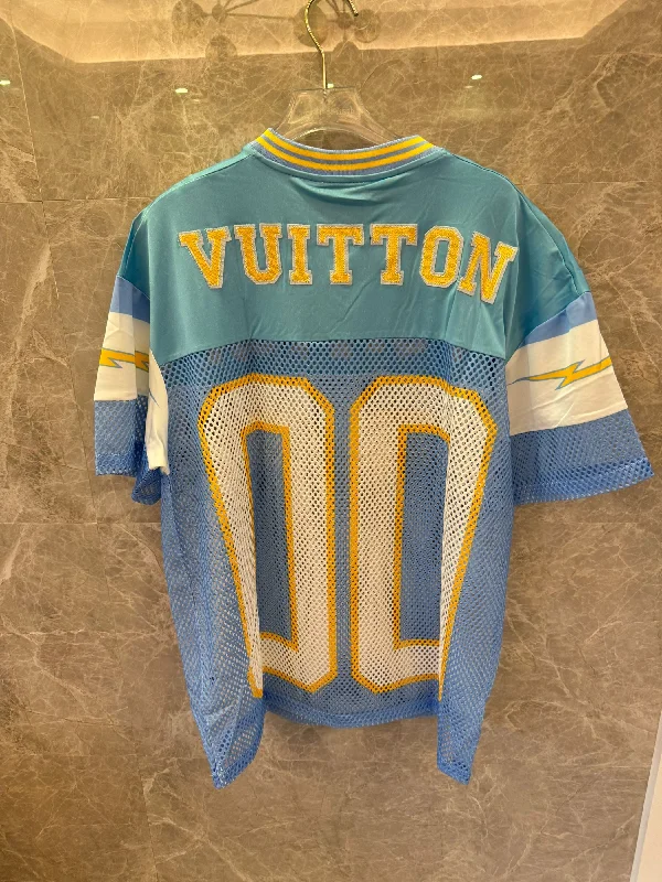 Louis vuiton 00 jersey t-shirt blue