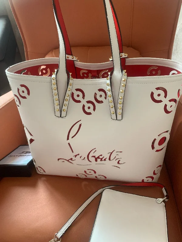 Christian Louboutin tote bag white