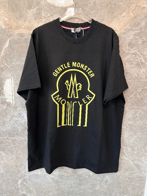 Moncler gentlemen's club logo t-shirt - black