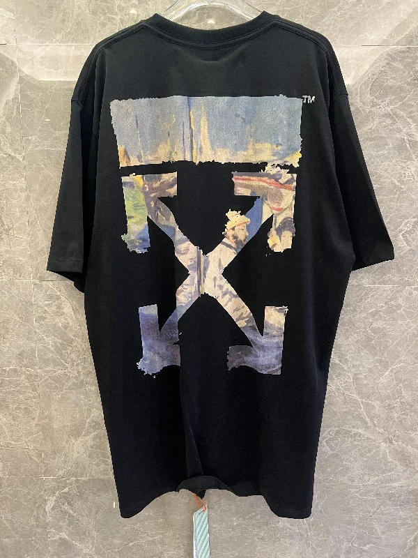 Off-White arrows print t-shirt in black