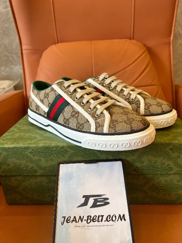 Gucci Tennis 1977 GG canvas shoes