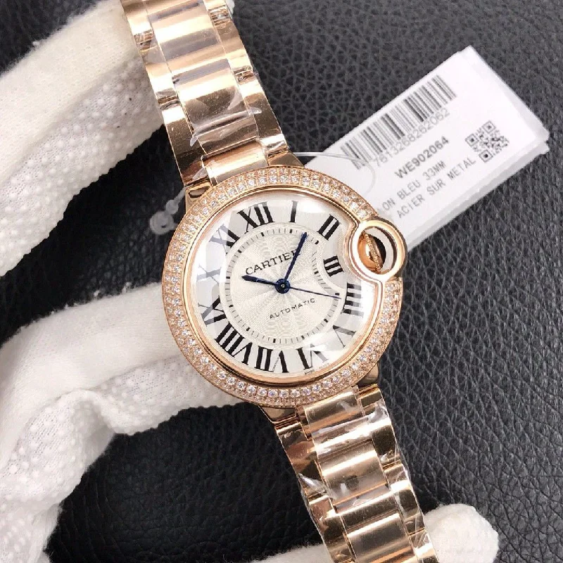 Rose gold with diamond